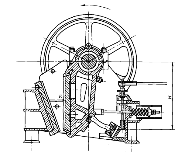 大傳動(dòng)角顎式破碎機(jī)